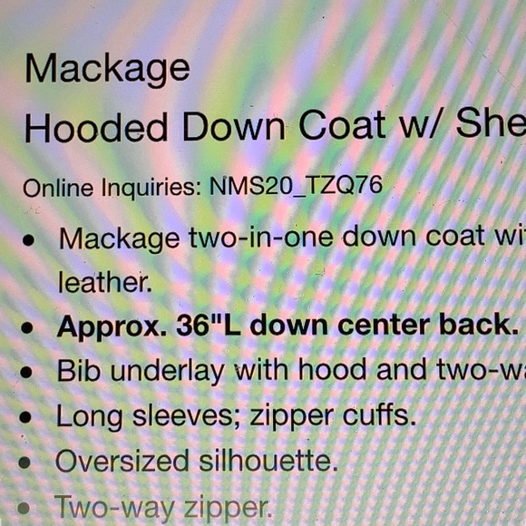 Ladies Medium fits comfortable size 6-8 US. Attached shearling vest and hood. - Picture 9 of 10